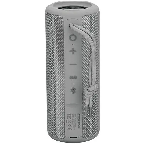 MIATONE Outdoor Portable Bluetooth Wireless Speaker Waterproof (Grey) MIATONE Outdoor Portable Bluetooth Wireless Speaker Waterproof (Grey)