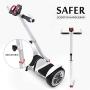 Adjustable Handlebar for MiniPRO with Phone Mount, Scooter Handle Phone Bracket for miniLITE Ninebot S, Self Balance Hoverboard Handle Bar Release Knee Pressure Hand Control (Handlebar Only)