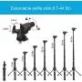 Selfie Stick,45 Inch Extendable Selfie Stick Tripod with Rechargeable Wireless Remote and Phone Tripod Stand,Compatible with iPhone 11 Pro Xs X 8 7 6 Plus,Samsung Galaxy Note10 S10 S9 S8,Gopro
