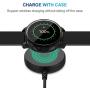 Tensea Compatible with Galaxy Watch Active2 Case, 2 Packs Soft TPU Bumper Full Around Screen Protector Cover for Samsung Galaxy Watch Active 2 44mm (Clear-Black)