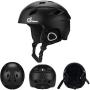 Odoland Snow Ski Helmet and Goggles Set for Kids and Adult, Sports Helmet and Protective Glasses - Shockproof/Windproof Protective Gear for Skiing, Snowboarding, Motorcycle Cycling, Snowmobile