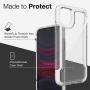 X-Doria Defense Clear, iPhone 11 Case - Military Grade Drop Protection, Shock Protection, Clear Protective Case for Apple iPhone 11, (White)