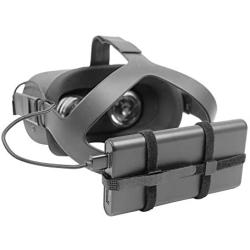 DeadEyeVR Universal Battery Kit - Battery Holder Clips That Fit Any USB Power Pack Bank Accessory for The Oculus Quest