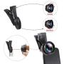 SIRUI 3in1 Lens Kit for Mobile Phones (18mm Wide Angle, 60mm Portrait, 170° Fisheye) made of German Schott Glass and Aluminium Housing