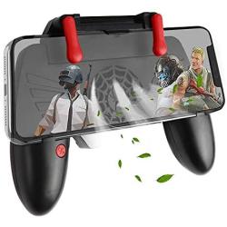 picK-me Mobile Game Controller, Gamepad Triggers with Cooling Fan and Built-in Battery, Shoot and Sensitive Aim Trigger for 4.7-6.5 Inch Smartphone