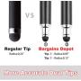 Bargains Depot (2 Pcs)[0.18-inch Fine Tip ] Stylus Touch Screen Pens 5.5" L Perfect for Drawing Handwriting Gaming Compatiable with Apple iPad iPhone Samsung Tablets and all Other Touch Screens Come with 10 Extra Rubber Tips