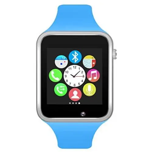 Padgene Bluetooth Smartwatch,Touchscreen Wrist Smart Phone Watch Sports Fitness Tracker with SIM SD Card Slot Camera Pedometer Compatible with iPhone iOS Android for Kids Men Women (Blue) Padgene Bluetooth Smartwatch,Touchscreen Wrist Smart Phone Watch Sports Fitness Tracker with SIM SD Card Slot Camera Pedometer Compatible with iPhone iOS Android for Kids Men Women (Blue)