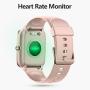 Lintelek Smart Watch with 1.3" LCD Full Touch Screen, Large Screen Fitness Tracker with Heart Rate Monitor, Pedometer, Sleep Tracker, Waterproof Activity Tracker for Men, Women and Gift (Pink)