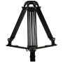 Ikan GA102 E-Image 100mm Heavy Duty Tripod, Aluminum with Ground Spreader (Black)