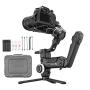 Zhiyun Crane 3S 3-Axis Handheld Gimbal Stabilizer for DSLR Cameras and Camcorder, 6.5kg Payload, Extendable Roll Axis, 12 Hours or Longer Continuous Uptime, DC-in, W TransMount SmartSling Handle