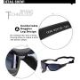 Peicees 2 Pack UV400 Sunglasses Cycling Motorcross Motorcycle Scooter Helmet Ski Goggles with Adjustable Elastic Strap, Sports Outdoor Running Golf Bicycle Mountain Bike Skiing