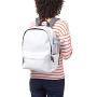 AmazonBasics Classic Backpack, White - 4-Pack