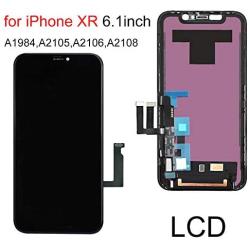 Tapkio for iPhone XR Screen Replacement LCD Display (6.1") Digitizer Touch Screen Assembly Set with Full Repair Tools Kit, Screen Protector, Instructions