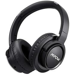 Mpow H18 Active Noise Cancelling Headphones, Foldable Bluetooth Headphones with Microphone, Over Ear Headphones with Hi-Fi Deep Bass, 50 Hours Play Wireless Headset for Travel/Work/Cell Phone