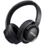 Mpow H18 Active Noise Cancelling Headphones, Foldable Bluetooth Headphones with Microphone, Over Ear Headphones with Hi-Fi Deep Bass, 50 Hours Play Wireless Headset for Travel/Work/Cell Phone