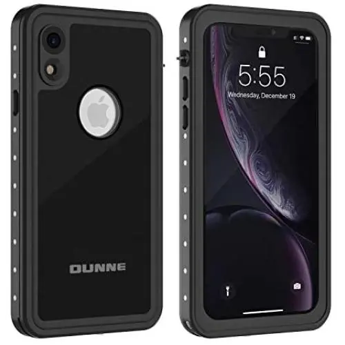 OUNNE iPhone XR Waterproof Case, Full Sealed Underwater Cover Dustproof Snowproof Shockproof Waterproof Phone Case for iPhone XR (Black) OUNNE iPhone XR Waterproof Case, Full Sealed Underwater Cover Dustproof Snowproof Shockproof Waterproof Phone Case for iPhone XR (Black)