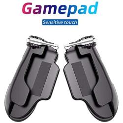 Controller Gamepad Joystick | H2 Pubg Gamepad Game Controller Tablet Metal Trigger Free Fire Shooting Grip Gamepad Joystick for Ipad iOS Android Mobile Phone