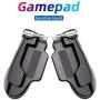Controller Gamepad Joystick | H2 Pubg Gamepad Game Controller Tablet Metal Trigger Free Fire Shooting Grip Gamepad Joystick for Ipad iOS Android Mobile Phone