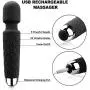 Cordless Wand Massger, Bolly Powerful Personal Massagers for Women with Multi Speeds for Therapeutic Muscle Aches and Sports Recovery
