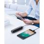 POWERADD EnergyCell 5000 High-Speed Charging Portable Charger, The Lightest 5000mAh Slim Power Bank with 2.4A Output, for iPhone 11 XS X 8 Plus Samsung S10 Google LG iPad and More（Black）