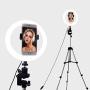 LED Ring Light 8 with Tripod Stand and Phone Holder,3 Light Modes to Fill Light,Selfie Ring Light for Smartphone YouTube Makeup Video Shooting Photography