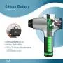 Massage Gun Deep Tissue Massager - Percussion Massage Gun Massager Gun Muscle Massage Gun Deep Tissue Massage Gun Muscle Gun Massager Chrome