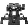 CAMVATE Quick Release Mount Base QR Plate for Manfrotto 501/504/ 577/701 Tripod Standard Accessory(Black)