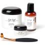 Eye Envy Dog Tear Stain Remover Starter Kit with ProPowder Brush | Stain Solution, Applicator Pads, Stain Powder and Applicator Brush | Lasts 30-45 Days