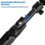 Bluetooth Selfie Stick Tripod,PEYOU 41 Inch Extendable Phone Camera Tripod Stand with Wireless Remote, Selfie Stick Compatible for iPhone 11/11 Pro/X/XR/Xs Max/8/7s, Galaxy S10/S9/Note 8