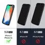 Battery Case for iPhone X/Xs/10, 4100mAh Ultra Slim Portable Protective Charging Case Extended Rechargeable Battery Pack for iPhone X/Xs (5.8 Inch) Black Battery Case for iPhone X/Xs/10, 4100mAh Ultra Slim Portable Protective Charging Case Extended Rechargeable Battery Pack for iPhone X/Xs (5.8 Inch) Black