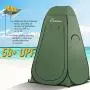 WolfWise Pop Up Privacy Shower Tent Portable Outdoor Sun Shelter Camp Toilet Changing Dressing Room WolfWise Pop Up Privacy Shower Tent Portable Outdoor Sun Shelter Camp Toilet Changing Dressing Room