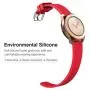 MoKo Band Compatible with Samsung Galaxy Watch 3 41mm/Galaxy Watch 42mm/Galaxy Watch Active/Active 2/Galaxy Gear S2 Classic/Ticwatch E/2/Vivoactive 3, 3-Pack 20MM Silicone Strap - Red&Green&Purple MoKo Band Compatible with Samsung Galaxy Watch 3 41mm/Galaxy Watch 42mm/Galaxy Watch Active/Active 2/Galaxy Gear S2 Classic/Ticwatch E/2/Vivoactive 3, 3-Pack 20MM Silicone Strap - Red&Green&Purple