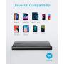 Anker Power Bank, PowerCore Slim 10000, Ultra Slim Portable Charger, Compact 10000mAh External Battery, High-Speed PowerIQ Charging Technology for iPhone, Samsung Galaxy and More (USB-C Input Only)