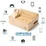 Bamboo Charging Station for Multiple Devices, USB Charging Station Dock, Fast Desk Wood Charging Docking Station for Universal Cell Phone, Tablet, Apple Watch, Airpods(5 Pack Cables Included) Bamboo Charging Station for Multiple Devices, USB Charging Station Dock, Fast Desk Wood Charging Docking Station for Universal Cell Phone, Tablet, Apple Watch, Airpods(5 Pack Cables Included)