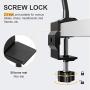 Cellphone Holder for Bed, Universal Phone Stand 360 Adjustable Strong Metal Lazy Arm Clamp Bracket Mount Compatible with Phone 11/11pro/x/xs/xr/8+/8/7+/7, More 4.0"-6.5" Devices