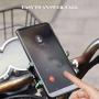 FOLOU Bike Phone Mount, Bicycle Phone Holder, Universal Motorcycle Handlebar Mount Fits for iPhone XR, XS Max/8/8 Plus, 7, 6/6s Plus, Galaxy S9/S9 Plus, 55mm - 95mm/2.17" Phones