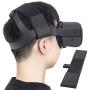 KIWI design Headband Head Strap for Oculus Quest/Oculus Rift Virtual Reality VR Headset Accessories, Comfortable PU Leather & Reduce Head Pressure (Black)
