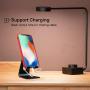 Tonda Cell Phone Stand, Adjustable Desk Phone Holder Cradle Dock Aluminum Stand Compatible with iPhone 11 Pro Xs Max Xr 8 7 6 6s Plus iPad Mini All Smart Phone -Black