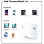 18W USB C Fast Charger for iPhone 11, 11 Pro, 11 Pro Max, XR, Xs, Xs Max, X, 8, 8 Plus, iPad Pro 12.9 Gen 1/2, iPad Pro 10.5, iPad Air 3, iPad Mini 5, Foldable Plug, LED Indicator, with Charging Cable