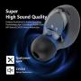 Mini Wireless Earbuds 5.0 UP to 50 Hrs Playtime, Deep Bass Stereo Sound, Advanced Noise Cancellation & Wireless 2200mAh Charging Case, Bluetooth 5.0 Headphones with Light Weight of 3G for Each Piece