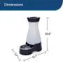 PetSafe Healthy Pet Gravity Pet Food or Water Station, Dog and Cat Feeder or Waterer PetSafe Healthy Pet Gravity Pet Food or Water Station, Dog and Cat Feeder or Waterer