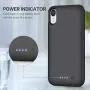 Gixvdcu Battery Case for iPhone XR, Newest [6800mAh] Portable Charging Case Rechargeable Extended Battery Pack for iPhone XR Backup Battery Portective Charger Case(6.1 inch) - Black