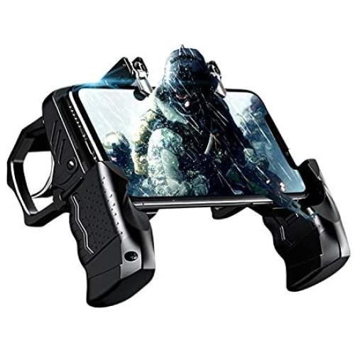 Newseego Mobile Game Controller, Game Controller Gamepad with L1R1 Trigger for Shooter Sensitive and Aim Trigger Controller for Android & iOS for Knives Out/Rules of Survival
