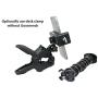 Golf Gadgets - Swing Recording System | Large Device Holder (PHABLET) with Jaws Clamp & Gooseneck Mount. Compatible Large Devices Like iPhone 6/7 Plus, Samsung Galaxy Note, etc.