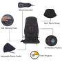 Sotion Vibrating Back Massager for Car Seat Massager, Chair Massager with Heat for Relieve Stress and Fatigue for Back, Shoulder and Thighs