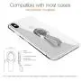 Cell Phone Grip,Universal Finger Strap Loop with Stand for Smart Phones,Support Magnetic Car Mount & Wireless Charging(Silver) Cell Phone Grip,Universal Finger Strap Loop with Stand for Smart Phones,Support Magnetic Car Mount & Wireless Charging(Silver)