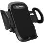 Beam Electronics Universal Smartphone Car Air Vent Mount Holder Cradle Compatible with iPhone Xs XS Max XR X 8 8+ 7 7+ SE 6s 6+ 6 5s 4 Samsung Galaxy S10 S9 S8 S7 S6 S5 S4 LG Nexus (Black)