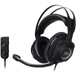 HyperX Cloud Revolver S Gaming Headset with Dolby 7.1 Surround Sound - Steel Frame - Signature Memory Foam, Premium Leatherette, for PC, PS4, PS4 PRO, Xbox One, Xbox One S (HX-HSCRS-GM/NA) (Renewed)