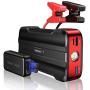 joyroom Jump Starter Battery Pack, [8 Protect TECH] 800A & 12V &15000mAh Car Portable Emergency Power Pack (Up to 7L Gasoline and 5.5L Diesel Engines) with Smart Jumper Cables QC 3.0 USB Output