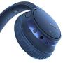 Sony Noise Cancelling Headphones WHCH700N: Wireless Bluetooth Over the Ear Headset with Mic for phone-call and Alexa voice control - Blue